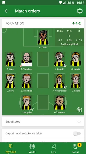 Скриншот 4 — Hattrick Football Manager Game
