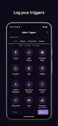 Скриншот 1 — Headache Hero: Track Migraines