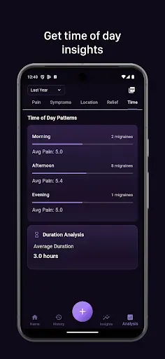 Скриншот 5 — Headache Hero: Track Migraines