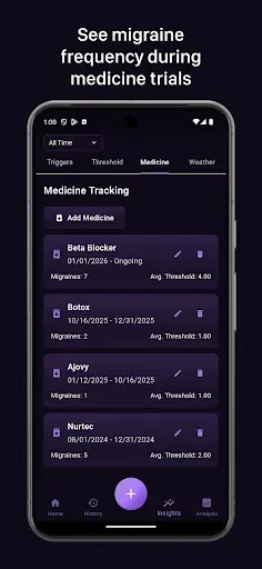 Скриншот 6 — Headache Hero: Track Migraines