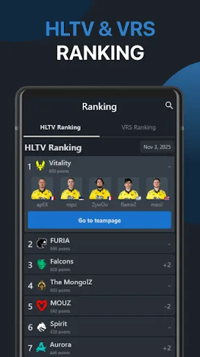 Скриншот 5 — HLTV – CS2 matches & coverage