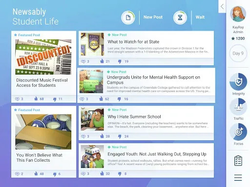 Скриншот 6 — NewsFeed Defenders