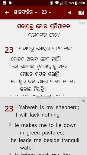 Скриншот 4 — Odiya Bible (ଓଡିଆ ବାଇବଲ)