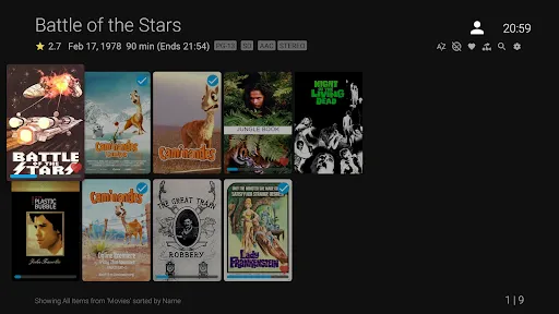 Скриншот 2 — Jellyfin for Android TV