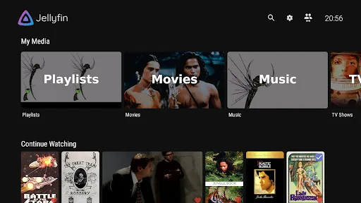 Скриншот 5 — Jellyfin for Android TV