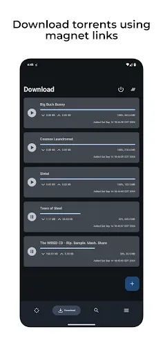 Скриншот 1 — Sand - Torrent Downloader