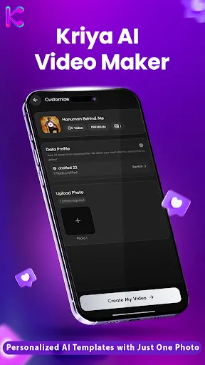 Скриншот 3 — Kriya AI - Video Maker