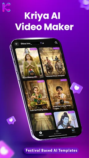 Скриншот 4 — Kriya AI - Video Maker