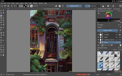 Скриншот 1 — Krita