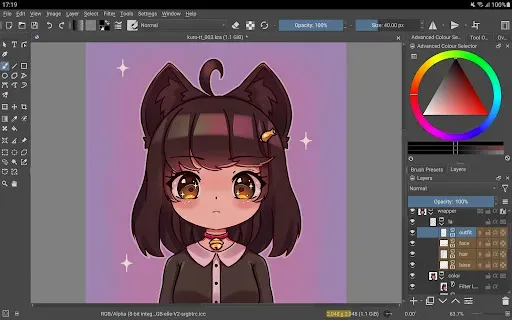 Скриншот 4 — Krita