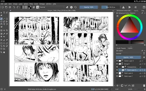 Скриншот 5 — Krita