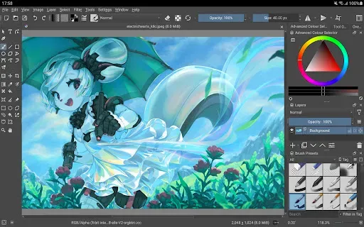 Скриншот 7 — Krita