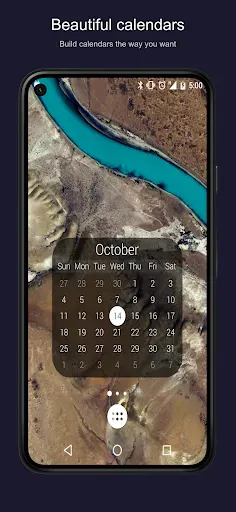 Скриншот 2 — KWGT Kustom Widget Maker