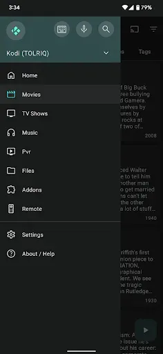 Скриншот 3 — Yatse: Kodi remote and cast