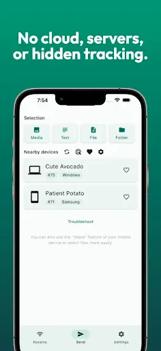 Скриншот 2 — LocalSend: Transfer Files