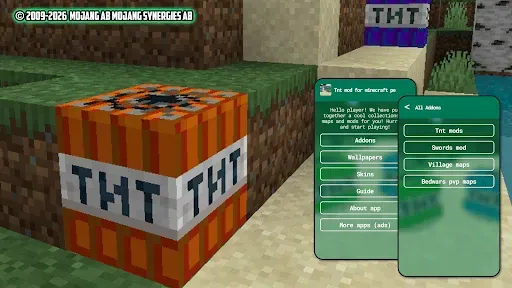 Скриншот 1 — мод на тнт в minecraft