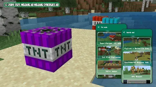 Скриншот 2 — мод на тнт в minecraft