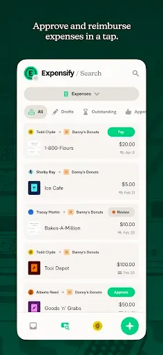 Скриншот 3 — Expensify - Travel & Expense
