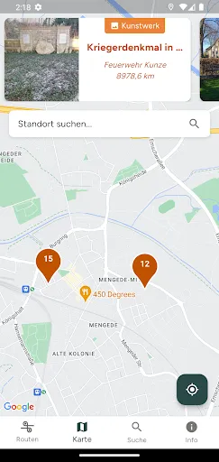 Скриншот 2 — Artventure - Öffentliche Kunst