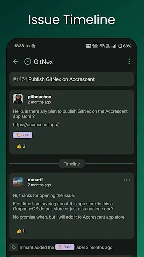 Скриншот 7 — GitNex for Forgejo / Gitea