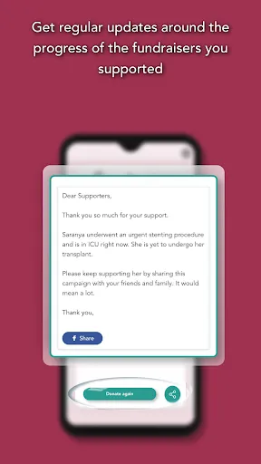 Скриншот 8 — Milaap : Donation Crowdfunding