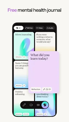 Скриншот 1 — Mirror: Mental Health Journal