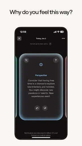 Скриншот 3 — Mirror: Mental Health Journal