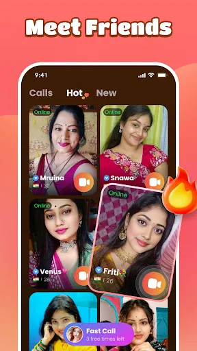 Скриншот 4 — Moha Lite - Desi Private Call