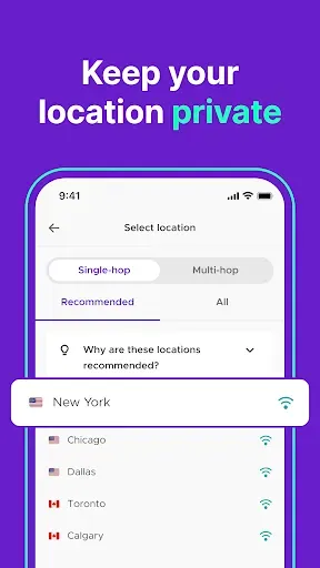 Скриншот 2 — Mozilla VPN - Secure & Private