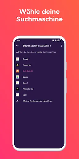 Скриншот 6 — Firefox Klar Browser