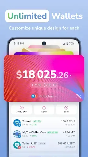 Скриншот 2 — MyTonWallet • TON Wallet