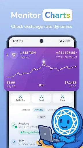 Скриншот 4 — MyTonWallet • TON Wallet