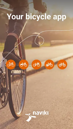 Скриншот 1 — Naviki – Bike navigation