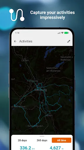 Скриншот 4 — Naviki – Bike navigation