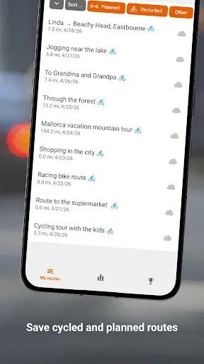Скриншот 5 — Naviki – Bike navigation