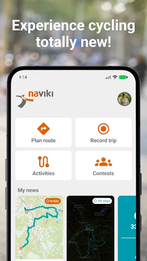 Скриншот 8 — Naviki – Bike navigation