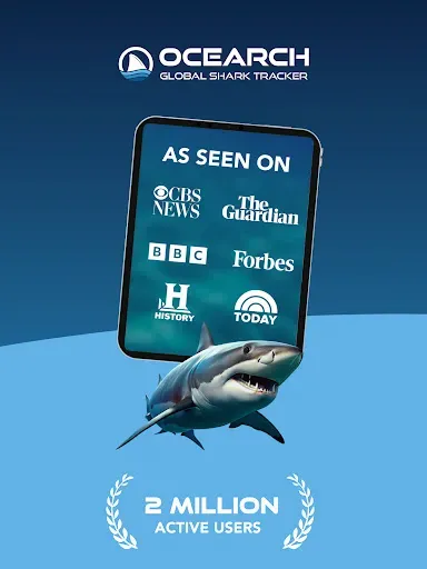 Скриншот 6 — OCEARCH Shark Tracker™