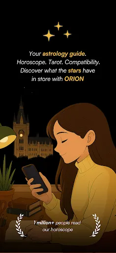 Скриншот 1 — Orion - Horoscope & Tarot