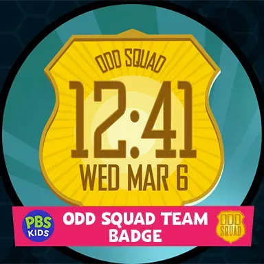 Скриншот 3 — Odd Squad: Badge Watch Face