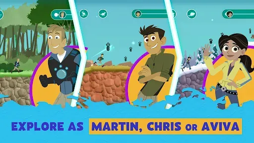 Скриншот 4 — Wild Kratts Rescue Run
