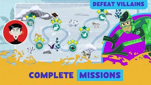Скриншот 7 — Wild Kratts Rescue Run