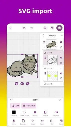 Скриншот 4 — Logo & Vector Maker : Grafika