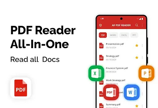 Скриншот 1 — PDF Reader - Читалка PDF