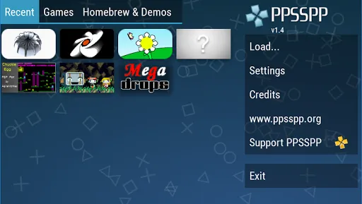 Скриншот 1 — PPSSPP - PSP emulator