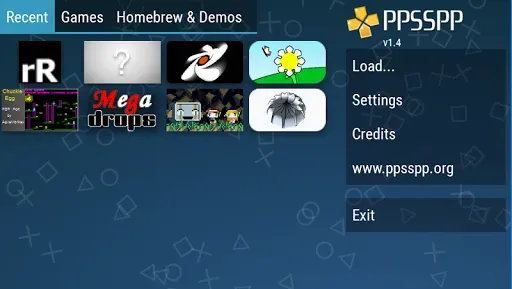 Скриншот 1 — PPSSPP Gold - PSP emulator