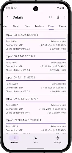 Скриншот 6 — LibreTorrent