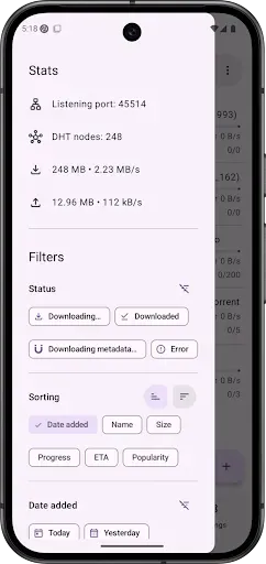 Скриншот 8 — LibreTorrent