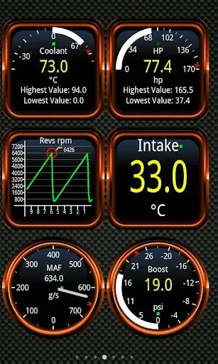 Скриншот 2 — Torque Pro (OBD2 / автомобиль)