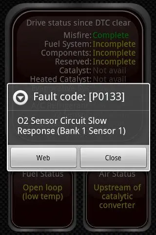 Скриншот 2 — Torque Lite (OBD2 & Car)