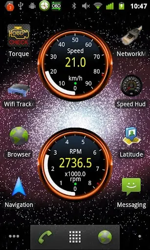 Скриншот 1 — Widgets for Torque